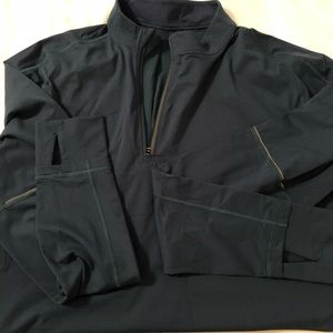 Lululemon Large Teal 1/4 zip